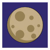 Vollmond Poster (Vorderseite)