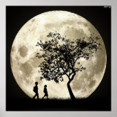 Vollmond Poster (Vorne)