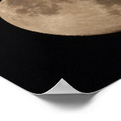 Vollmond Poster (Ecke)