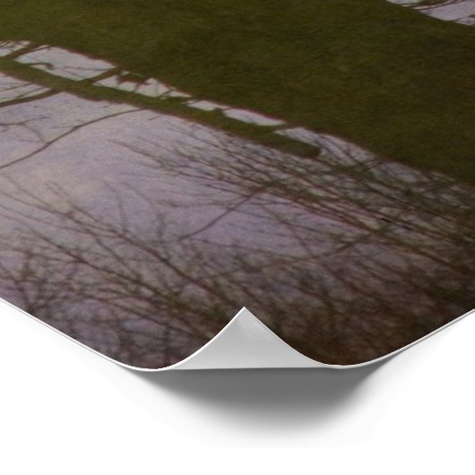 Vollmond Poster (Ecke)