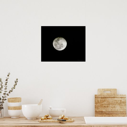 Vollmond Poster (Küche)