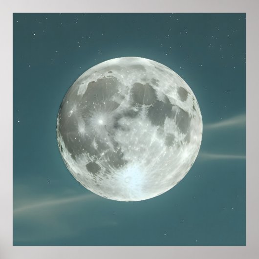 Vollmond Poster (Vorne)