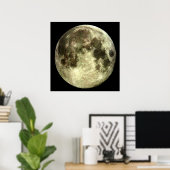 Vollmond Poster (Heimbüro)
