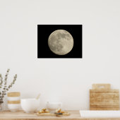 Vollmond Poster (Küche)