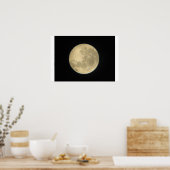 Vollmond Poster (Küche)