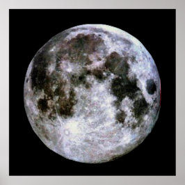 Vollmond-Poster Poster