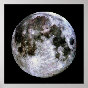 Vollmond-Poster Poster