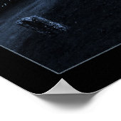 Vollmond-Poster Poster (Ecke)