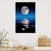 Vollmond-Poster Poster (Küche)