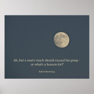 Vollmond-Poster Robert Brownquote Poster