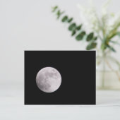 Vollmond Postkarte (Stehend Vorderseite)