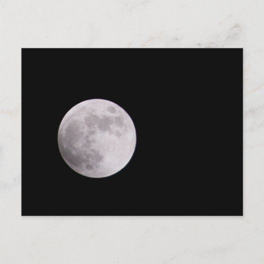 Vollmond Postkarte (Vorderseite)