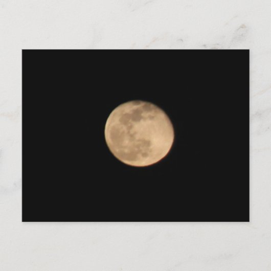 Vollmond Postkarte (Vorderseite)