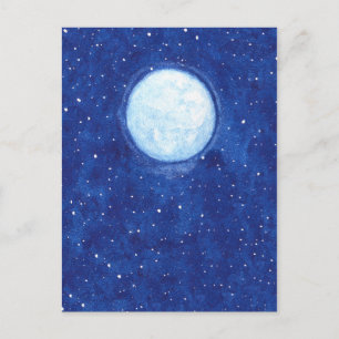 Vollmond Postkarte