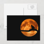 Vollmond Postkarte (Vorne/Hinten)