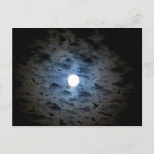 Vollmond Postkarte (Vorderseite)
