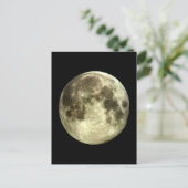 Vollmond Postkarte (Stehend Vorderseite)