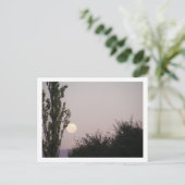 Vollmond Postkarte (Stehend Vorderseite)