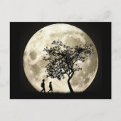 Vollmond Postkarte (Vorderseite)