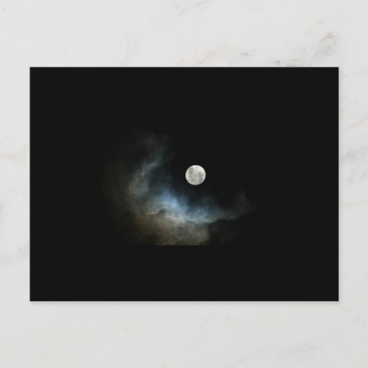 Vollmond Postkarte (Vorderseite)