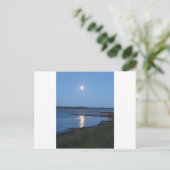 Vollmond Postkarte (Stehend Vorderseite)