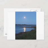 Vollmond Postkarte (Vorne/Hinten)