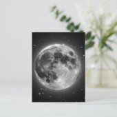 Vollmond Postkarte (Stehend Vorderseite)
