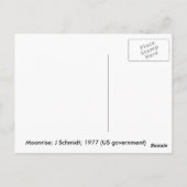 Vollmond Postkarte (Rückseite)