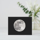 Vollmond Postkarte (Stehend Vorderseite)