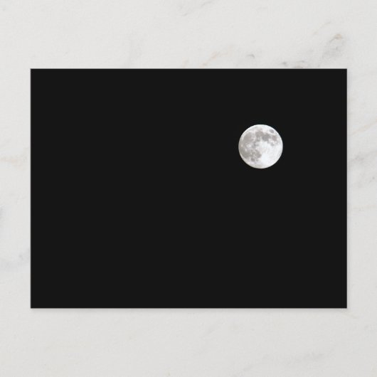Vollmond Postkarte (Vorderseite)