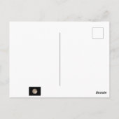 Vollmond Postkarte (Rückseite)