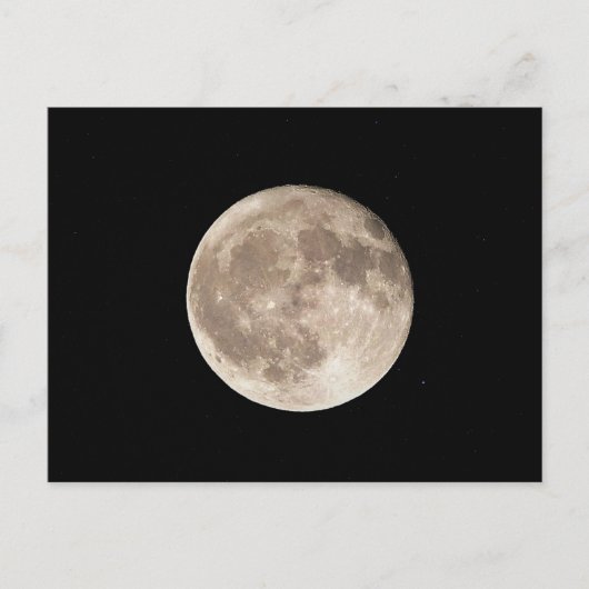 Vollmond Postkarte (Vorderseite)