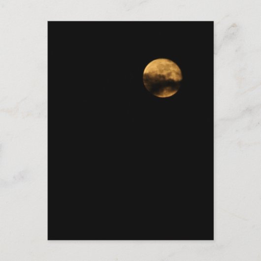 Vollmond Postkarte (Vorderseite)