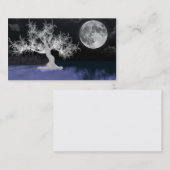 Vollmond-Pracht-Visitenkarten, 100 Satz Visitenkarte (Vorne/Hinten)