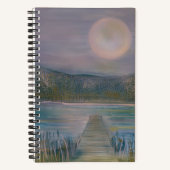 Vollmond-Rainer-Rilke-Zitat Notizblock (Vorderseite)