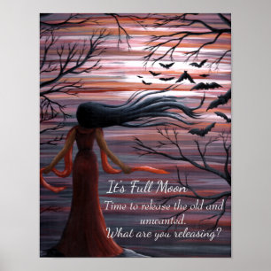 Vollmond-Ritual Poster