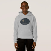 Vollmond Robert Browning Zitat Hoodie (Vorne ganz)