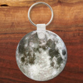 Vollmond Schlüsselanhänger (Vorderseite)