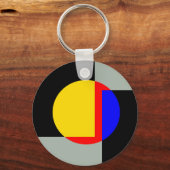 Vollmond Schlüsselanhänger (Vorderseite)