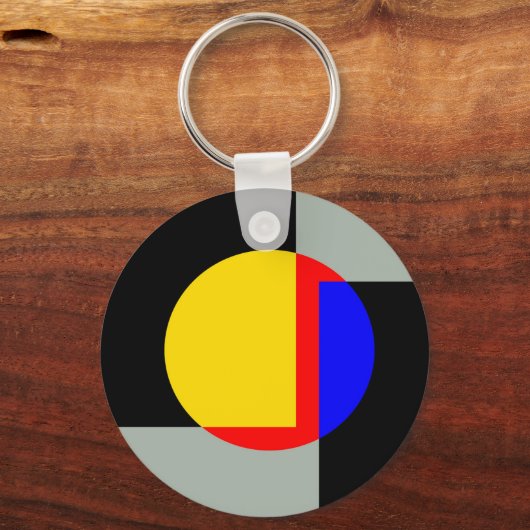 Vollmond Schlüsselanhänger (Vorderseite)