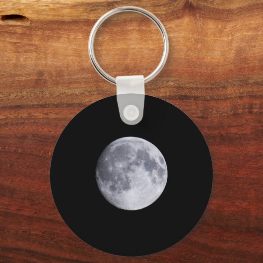 Vollmond Schlüsselanhänger (Vorderseite)