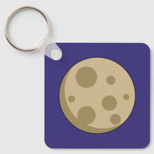 Vollmond Schlüsselanhänger