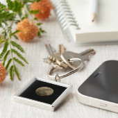 Vollmond-Schlüsselanhänger Schlüsselanhänger (Seite)