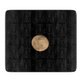 Vollmond-Schneidbrett Schneidebrett (Vorderseite)