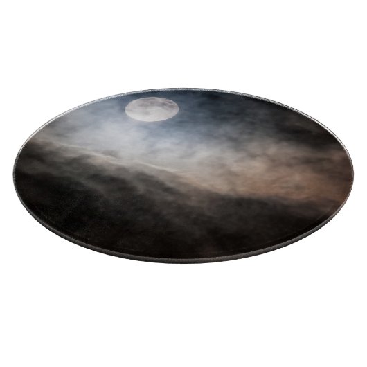 Vollmond Schneidebrett (Ecke)