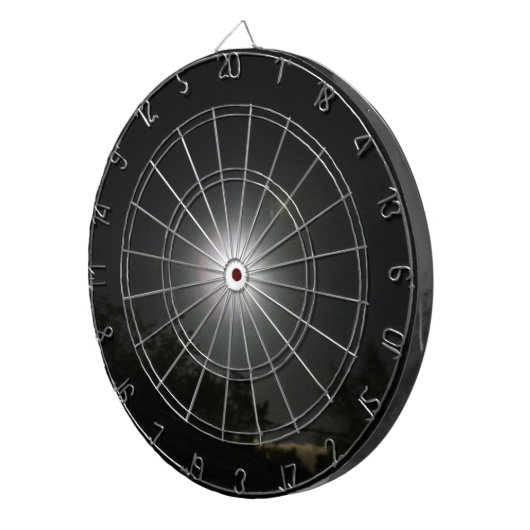 VOLLMOND, SCHWARZE HIMMEL-Dartscheibe Dartscheibe (Vorderseite rechts)