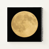 Vollmond | Seattle, Washington Notizblock (Rückseite)