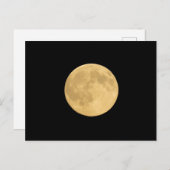 Vollmond | Seattle, Washington Postkarte (Vorne/Hinten)
