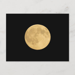 Vollmond   Seattle, Washington Postkarte