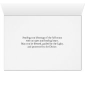 Vollmond-Segnungen Heidenmoon-Geist (Innenansicht Horizontal (Unten))